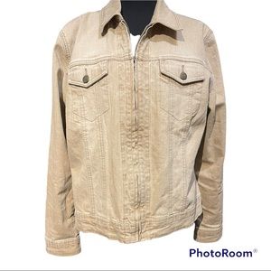 NYJeans company-tan denim jacket